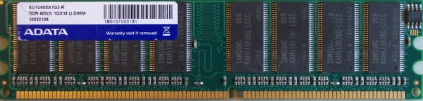 Adata 1GB PC3200U