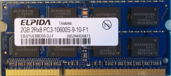 Elpida 2GB PC3-10600S