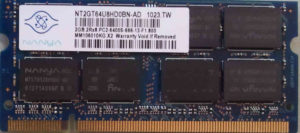 Nanya 2GB PC2-6400S