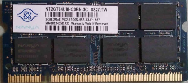 Nanya 2GB PC2-5300S