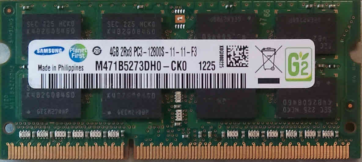 Sa42 Samsung 4GB PC3-12800S