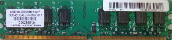 Unifosa 2GB PC2-6400U