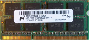 Micron 4GB PC3-10600S