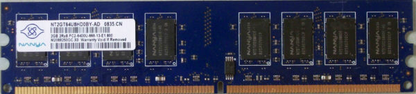 Nanya 2GB PC2-6400U