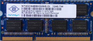 Nanya 4GB PC3-12800S