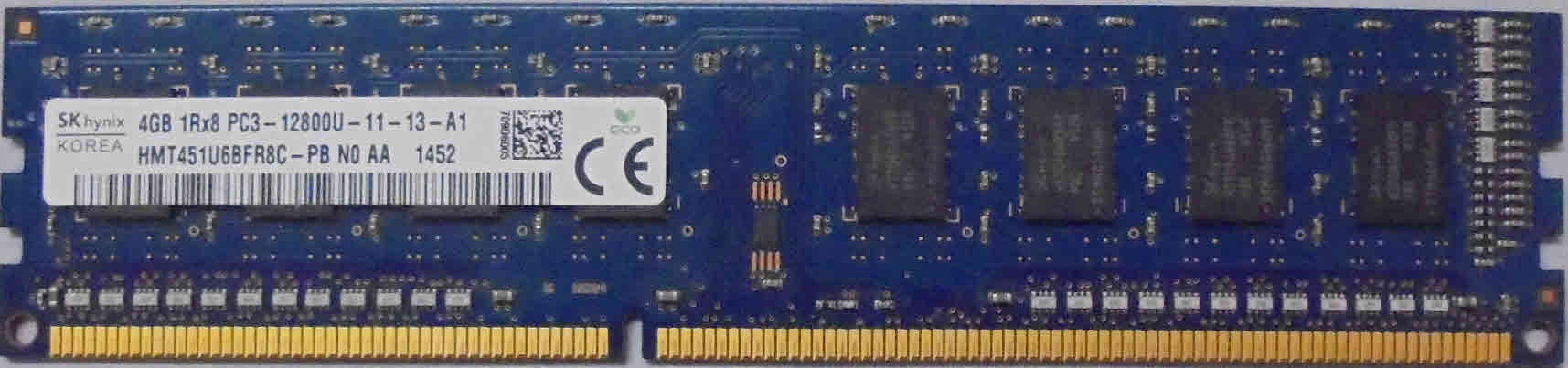 Hynix 4GB PC3-12800U