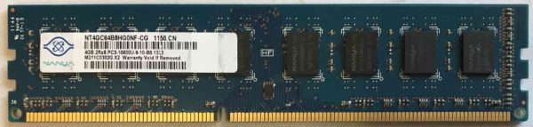 Nanya 4GB PC3-10600U