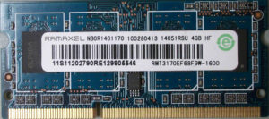 Ramaxel 4GB PC3-12800S