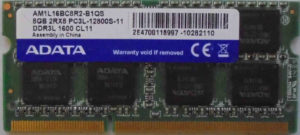 Adata 8GB PC3L-12800S