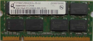 Qimonda 2GB PC2-5300S