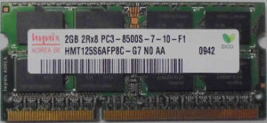 Hynix 2GB PC3-8500S