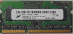Micron 2GB PC3L-12800S