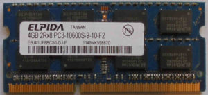 Elpida 4GB PC3-10600S