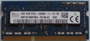 Hynix 4GB PC3L-12800S