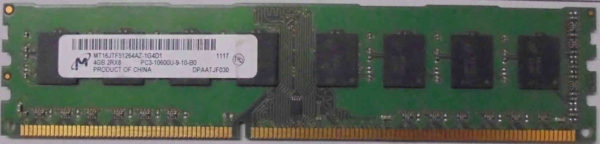 Micron 4GB PC3-10600U