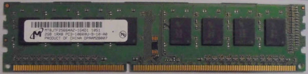 Micron 2GB PC3-10600U