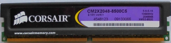 Corsair 2GB PC2-6400U
