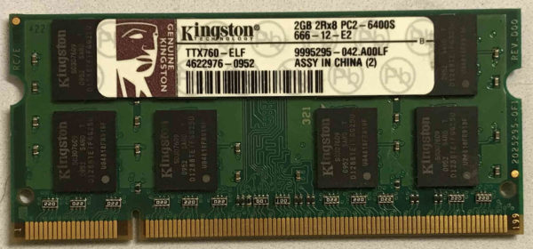 Kingston 2GB PC2-6400S