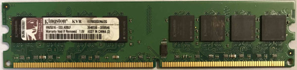 Kingston 2GB PC2-6400U