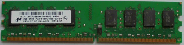 Micron 2GB PC2-6400U