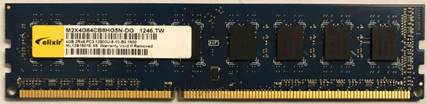 Elixir 4GB PC3-12800U