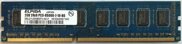 Elpida 2GB PC3-8500U