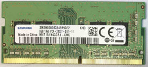 Samsung 8GB PC4-2400T