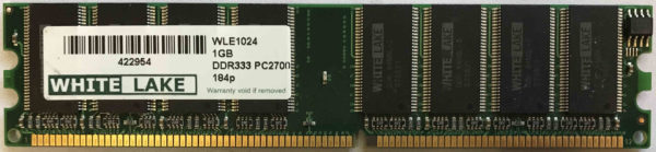 White Lake 1GB PC2700U