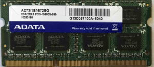Adata 2GB PC3-10600S