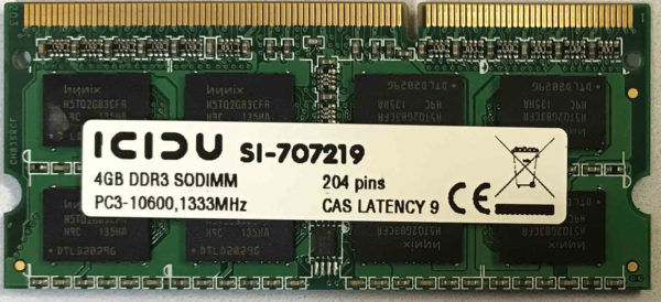 ICIDU 4GB PC3-10600S