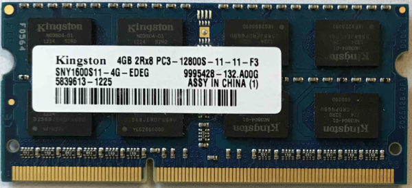 Kingston 4GB PC3-12800S
