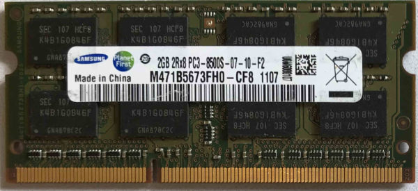 Samsung 2GB PC3-8500S