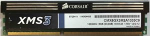Corsair 4GB PC3-10600U