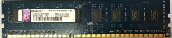 Kingston 4GB PC3-10600U