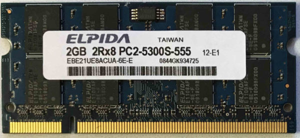 Elpida 2GB PC2-5300S