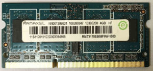 Ramaxel 4GB PC3-12800S