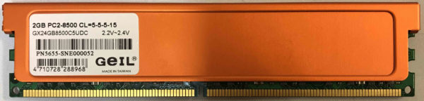 Geil 2GB PC2-6400U (PC2-8500)