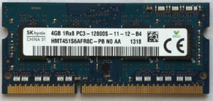 SKhynix 4GB PC3-12800S