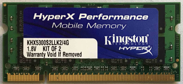 Kingston 2GB PC2-5300S