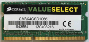 Corsair 4GB PC3-8500S