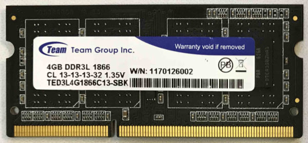 Team Group 4GB PC3L-14900S