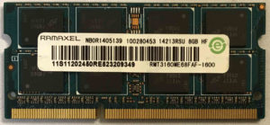 Ramaxel 8GB PC3-12800S