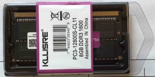 Kllisre 8GB PC3-12800S