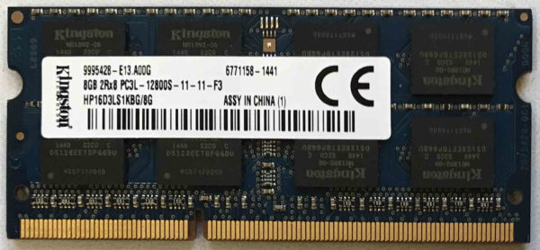 Kingston 8GB PC3L-12800S