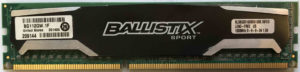 Crucial 8GB PC3-12800U Ballistix Sport