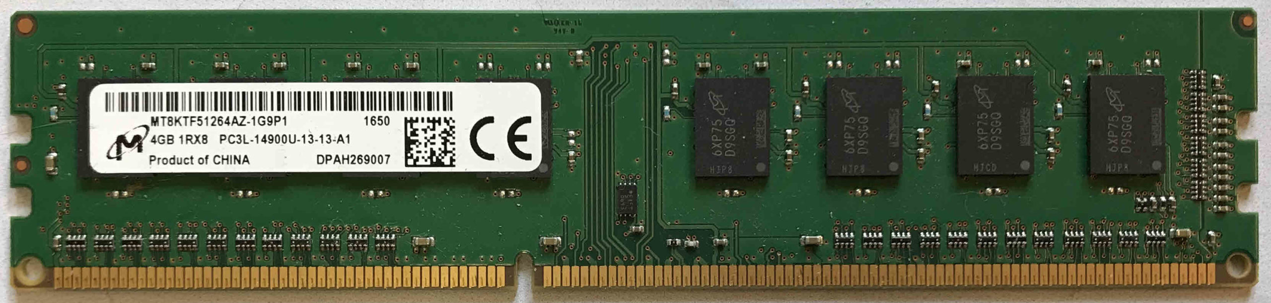 Mi73 Micron 4GB PC3L-14900U