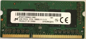 Micron 2GB PC3L-12800S