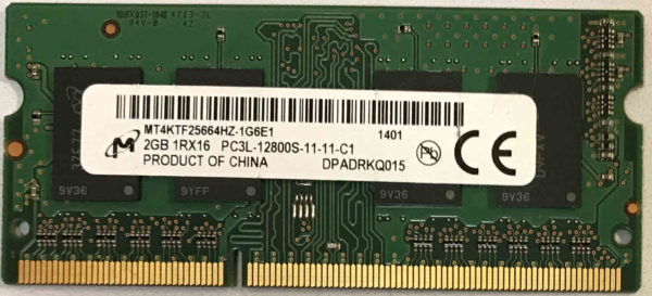 Micron 2GB PC3L-12800S