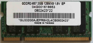 Unifosa 2GB PC2-5300S