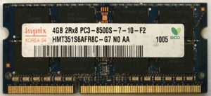Hynix 4GB PC3-8500S